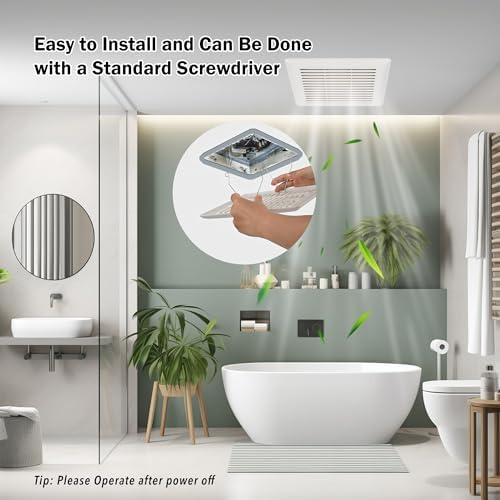 C350GN Bathroom Fan Cover Replacement - Image 5