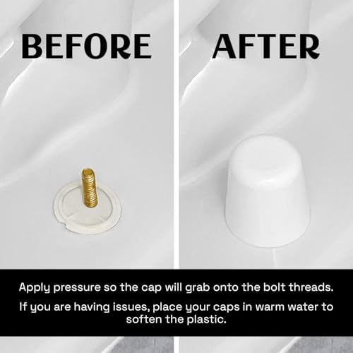 Stinky John's Tall Toilet Bolt Caps: Don't Cut Those Bolts! 100% Made in USA! - Image 5
