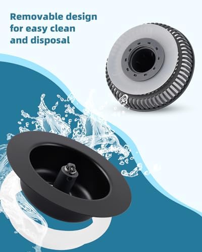 Universal 3 in 1 Kitchen Sink Drain Strainer Stopper Combo, Matteblack - Image 4