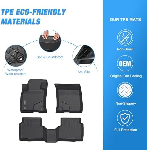 Nilight TPE Floor Mats for Ford Escape - Image 3