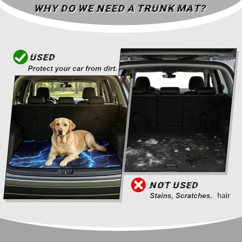 ELEQIN Car Trunk Cargo Liner, Washable Auto Trunk Protective Mat, Cargo Liner - Image 4