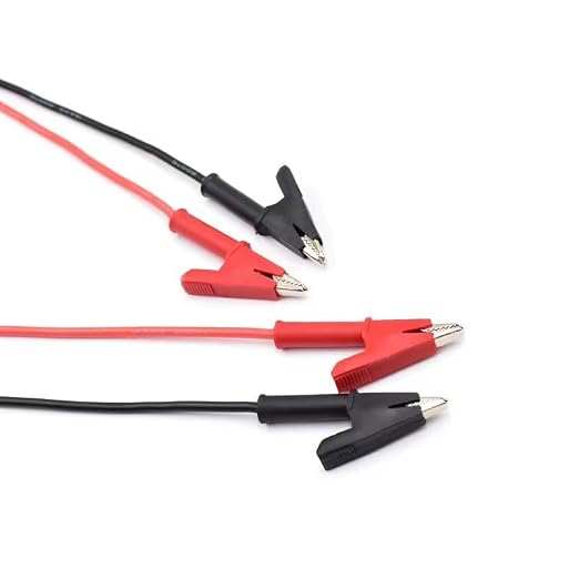 zhenyu 5Pcs 14 Gauge Jumper Wires Alligator Clips Heavy Duty Silicone Test Leads - Image 7