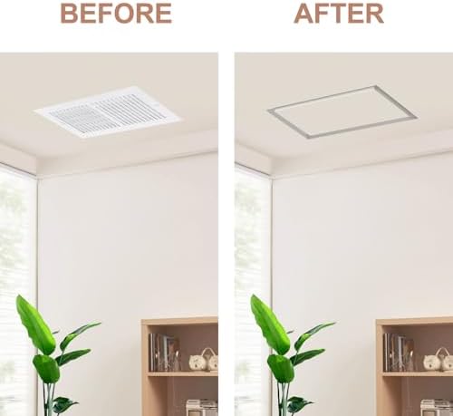 Flush Wall Vent Cover 6x12 Inch - Image 2