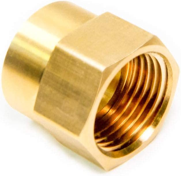 Joywayus 1/2" G Thread Female × 3/4" NPT Thread Female Brass Pipe Fitting - Image 5