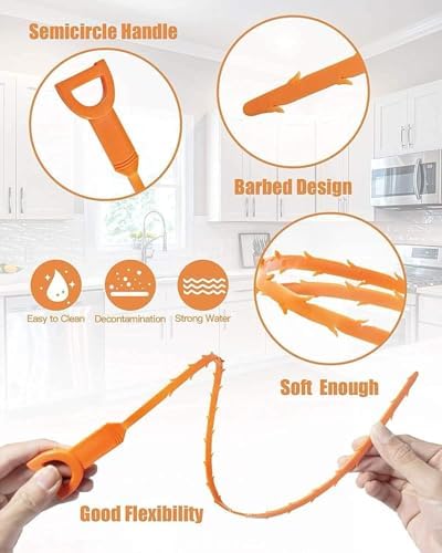 Drain Cleaning Tool Set, Toilet & Sewer - Image 4