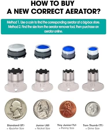 4-Piece 304 Stainless Steel Faucet Aerator Removal Key Set - Image 4