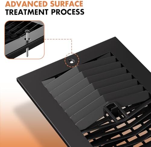 2 Pack 10 x 6 Inch Air Vent Cover - Image 4