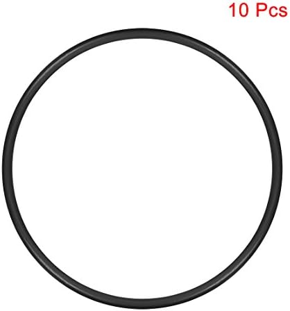 uxcell Nitrile Rubber O-Rings 52mm OD 48mm ID 2mm Width, Metric Sealing Gasket - Image 2