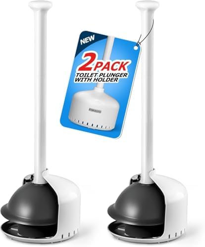 FORASTO 2Pack Toilet Plunger by FORASTO