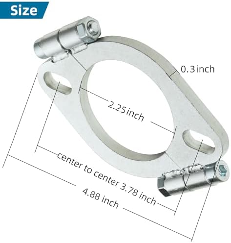 2-1/4 inch Split Flange Repair Kit, 2 Pack - Image 2