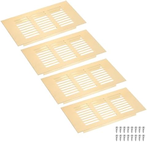 uxcell Air Vents Cover, Rectangle Louvered Ventilation Grille by uxcell