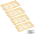uxcell Air Vents Cover, Rectangle Louvered Ventilation Grille by uxcell