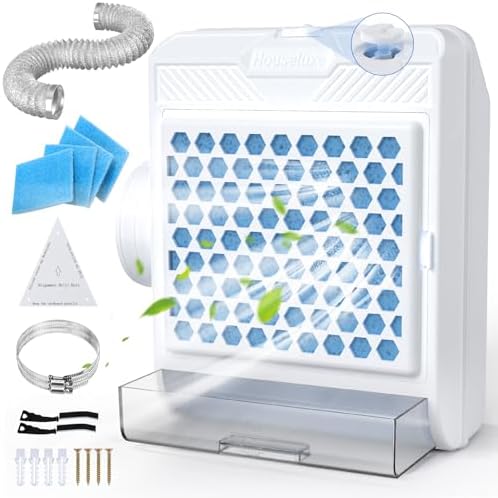 3-in-1 Indoor Dryer Vent Kit, Upgraded Safety Vent Flap, Stainless Steel Screen by Unknown