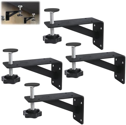 4 Pcs Undermount Sink Brackets, Undermount Sink Support, Undermount Sink Repair by VANROUG
