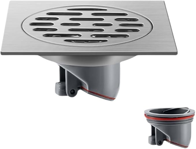 Shower Drain Set 304 Stainless Steel Floor Drain by Unknown