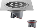 Shower Drain Set 304 Stainless Steel Floor Drain by Unknown