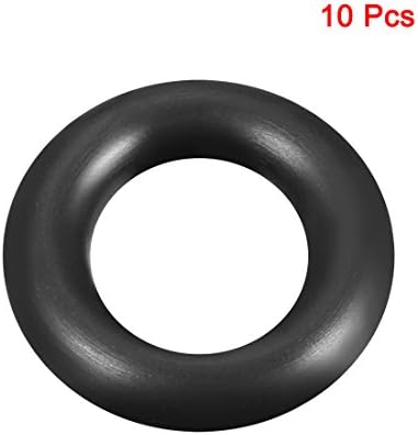 uxcell Nitrile Rubber O-Rings 22mm OD 12mm ID 5mm Width, Metric Sealing Gasket - Image 2