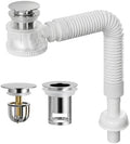 Universal Bathroom Sink Drain Kit, Space-Saving Anti-Odor Bottle Trap by Unknown
