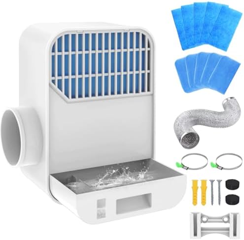 Upgrade 3-in-1 Indoor Dryer Vent Kit, Dryer Vent Box by BYOFI