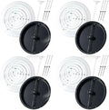 Therwen 4 Set 10inch Round Ceiling Diffuser Vent Cover by Therwen
