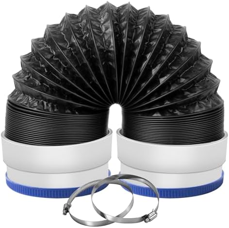 Heavy Duty 4-Inch Flexible Dryer Vent Hose by Builimeer