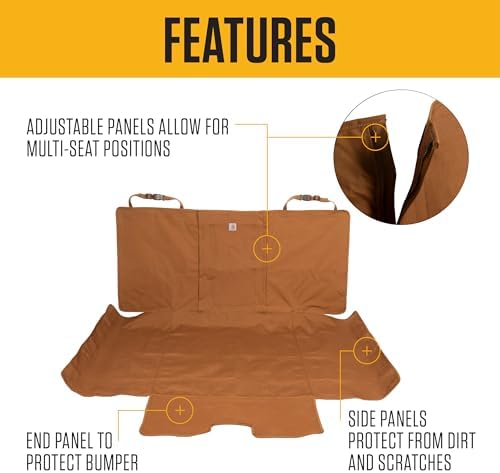 Carhartt Universal Fitted Nylon Duck Cargo Liner Carhartt Brown - Image 2