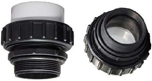 2 PACK -CMP Hi-Temp Union 2" inch 2MIP x 2" inch PVC Whisperflo & Intelliflo by Custom+Molded+Products