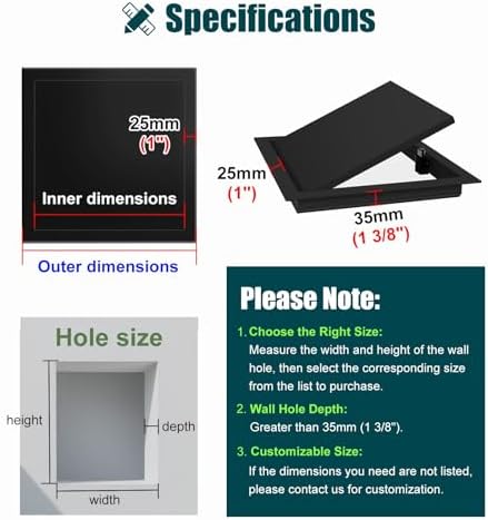 Access Door Panel, Galvanized Aluminum Hatch Cover - Image 7