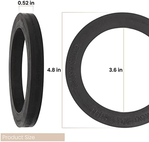 NOOBECR RV Toilet Seal, RV Toilet Parts, Toilet Kit & Mounting Hardware Kit - Image 2