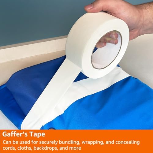 Amazon Basics No Residue, Non-Reflective Gaffers Tape, Electrical Cords - Image 6