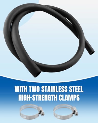 Dishwasher Discharge Hose, 6 FT Rubber Hose - Image 4