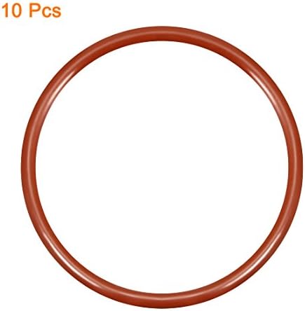 uxcell Silicone O-Ring, 40mm Outside Diameter, 35.2mm Inner Diameter, 2.4mm - Image 2