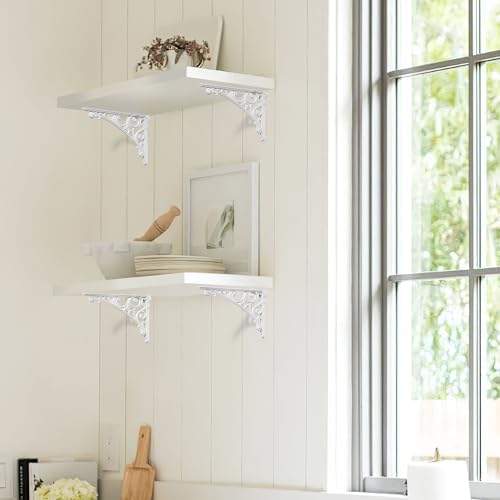 Khtumeware Shelf Bracket 10 Inch, Decorative Brackets - Image 4