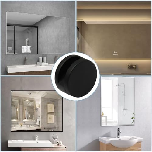 Frameless Mirror Mounting Hardware Kit, 8 Pack - Image 5