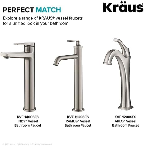 KRAUS Pop-Up Drain in Chrome - Image 7