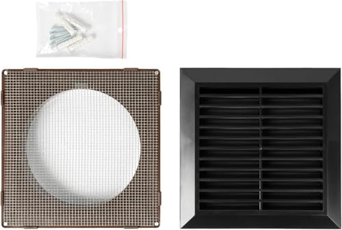 Black 5'' Inch Ventilation Grille - Image 7
