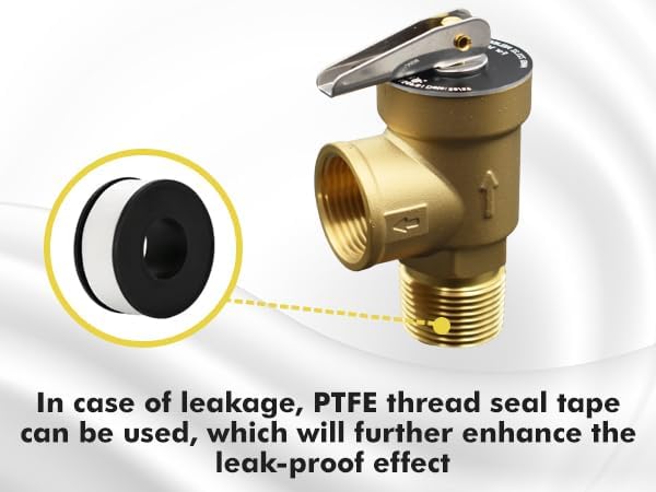 VAV 3/4" Pressure Relief Valve, 150 PSI, CSA Listed - Image 7