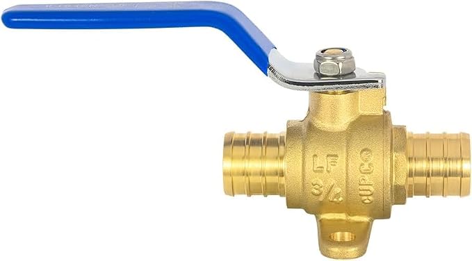40-Pack EFIELD 3/4-inch Crimp Pex Full Port Shut-off Brass Ball Valve - Image 8