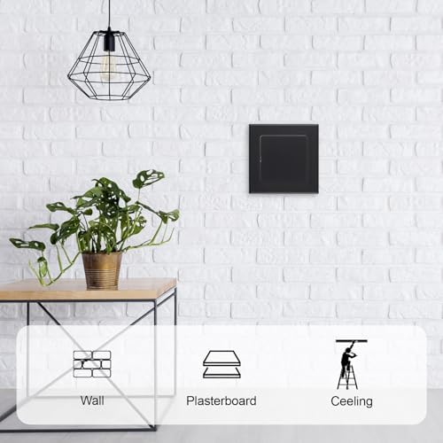 Self Adhesive Access Panel for Drywall 4 x 4 inch Surface-Mounted Wall Hole - Image 3