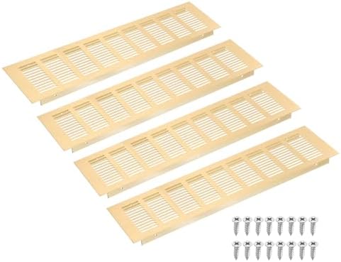 uxcell Air Vents Cover, Rectangle Louvered Ventilation Grille by uxcell