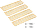 uxcell Air Vents Cover, Rectangle Louvered Ventilation Grille by uxcell