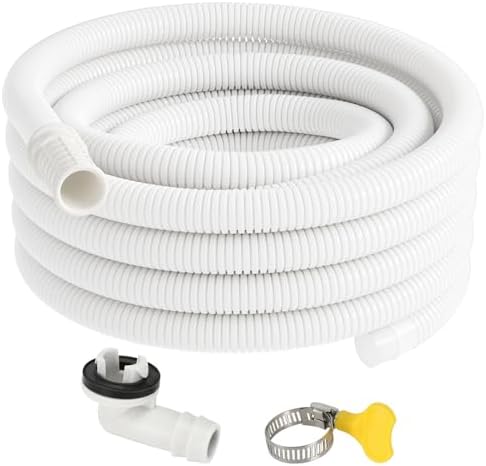 Air Conditioner Drain Hose Kit, 20 ft Universal Pipe by BEWAVE