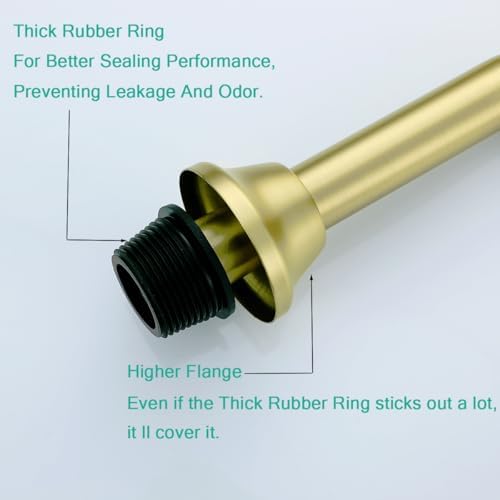 Brass P Trap U-Shape 11/4 inch Sink Drain Pipe - Image 4