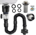 Bathroom Sink Drain kit Black, That can be Used by RuQiankun