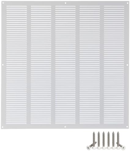 18 x 18 Inch White Air Vent Cover by LIRAST