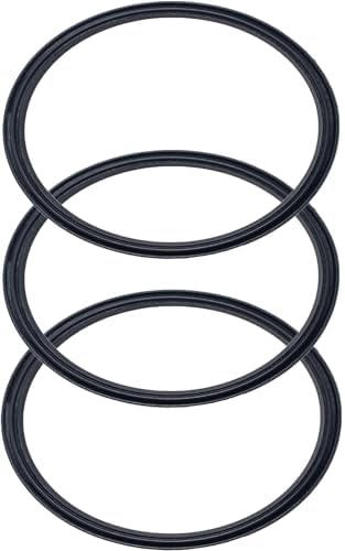 3 Pack - 20 & 10 oz Replacement Rubber Lid Rings, 3.3 Inch Diameter Gasket Seals by CBerg