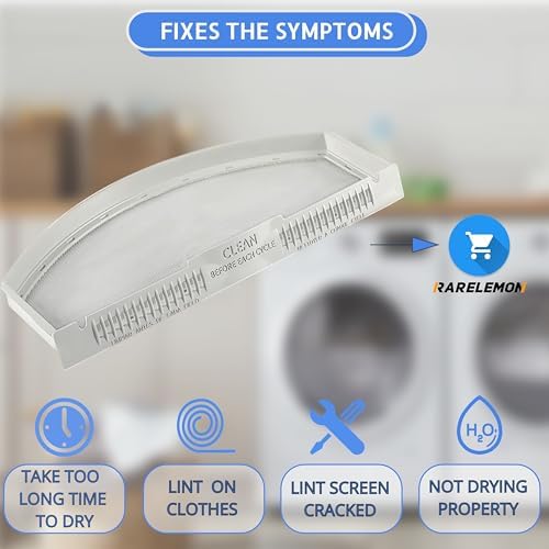 Compatible Lint Filter for GE GTD33GASK0WW, GTD33EASK0WW, GTX33GASK0WW - Image 5