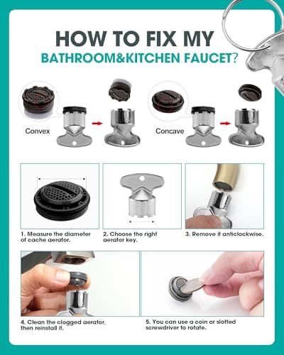 16-Piece Faucet Aerator Replacement Kit - Image 3