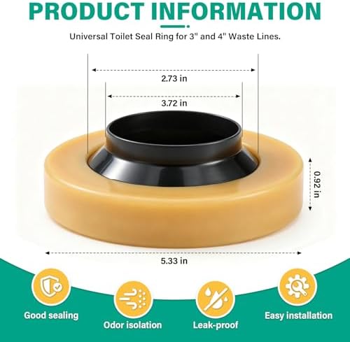 Toilet Wax Ring Replacement Kit - Image 2
