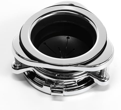 Garbage Disposal Flange, 3 Bolt Mount Stainless Steel Kitchen Sink Flange Kit by CLEESINK
